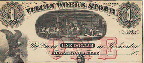 Chatt - Vulcan Works Store $1